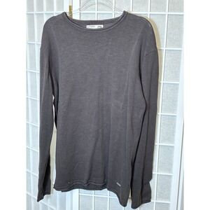 Gentle Park Mens Grey Long Sleeve Top Size XXl Gorpcore Hiking Camping Climbing